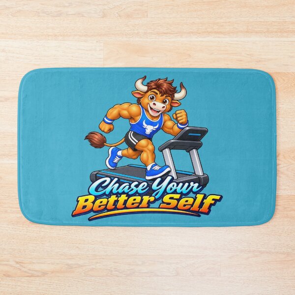 Item preview, Fitness Bull 'Chase Your Better Self' designed and sold by TriStudio.