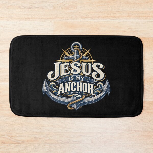 Item preview, Jesus Is My Anchor Christian Nautical Design designed and sold by PrayWear.
