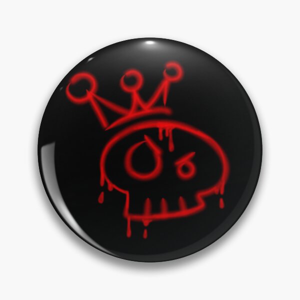 Item preview, Copy of Y2k graffiti skull with crown  designed and sold by YaroshMaria.