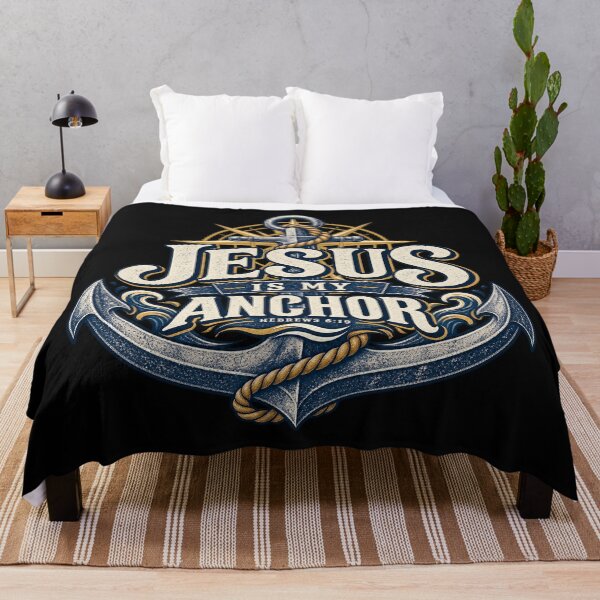 Item preview, Jesus Is My Anchor Christian Nautical Design designed and sold by PrayWear.