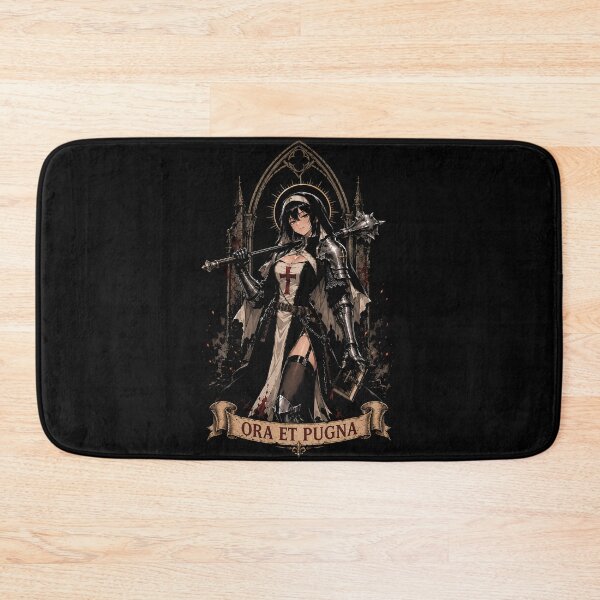Item preview, Ora Et Pugna – Gothic Anime Battle Nun designed and sold by BigKawaii.