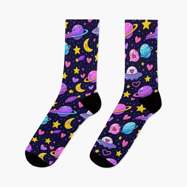 Item preview, Kawaii Space Moon & Planet Pattern designed and sold by Car23314.
