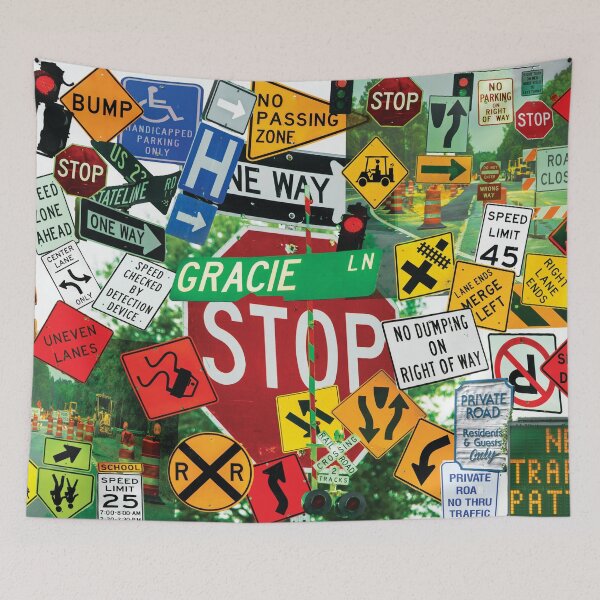 Item preview, Sign Sign Everywhere a Sign designed and sold by Kay Brewer.
