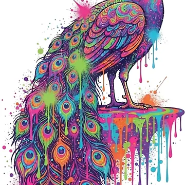 Artwork thumbnail, Beautiful peacocks by PP&RAINBOW SHOP