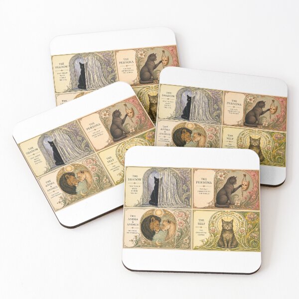Item preview, Carl Jung Self Concepts x Felines 2 designed and sold by A Curious Self.