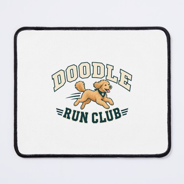 Item preview, Doodle Run Club Goldendoodle designed and sold by AMICO77.