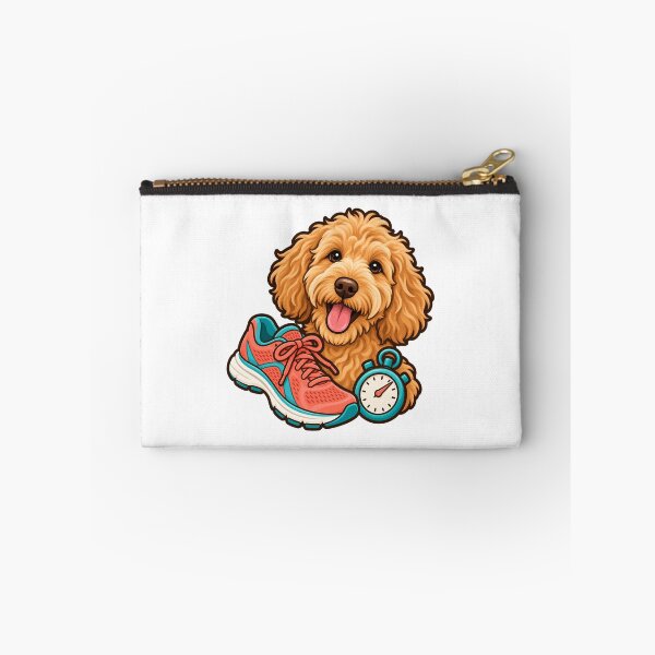 Item preview, Goldendoodle Running Shoe and Stopwatch designed and sold by AMICO77.