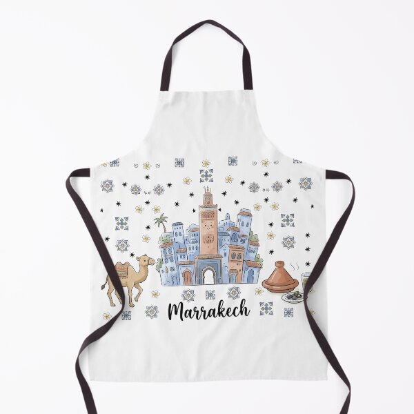Item preview, Cute Koutoubia Mosque Marrakech Doodle Art designed and sold by RamyGallery.