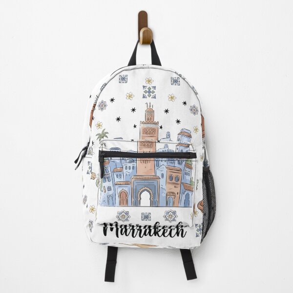 Item preview, Cute Koutoubia Mosque Marrakech Doodle Art designed and sold by RamyGallery.