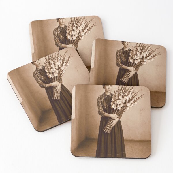Item preview, Young Frida With Gladiolus  designed and sold by reggiemercedes.