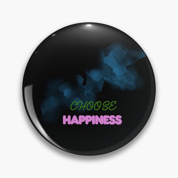 Item preview, Choose Happiness – Colorful Inspirational Paint Splatter Design designed and sold by CREATIVE HIVE.