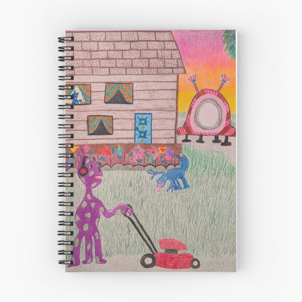 Item preview, Aliens discovering Earth Life designed and sold by Mellowmixdmedia.