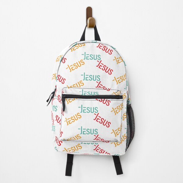 Item preview, Cool Jesus Cross Pattern Yellow, Pink, and Blue Lettering  designed and sold by Rolographics1.