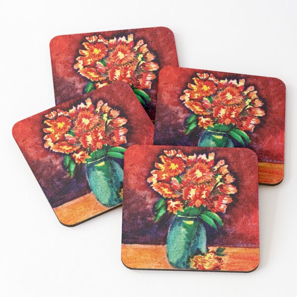 Item preview, Still Part of the Bloom, Orange Floral Watercolour Still Life designed and sold by ArithraStudio.