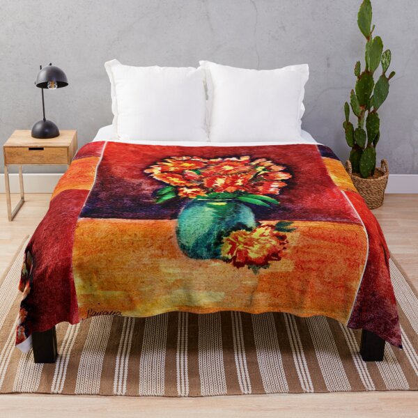 Item preview, Still Part of the Bloom, Orange Floral Watercolour Still Life designed and sold by ArithraStudio.