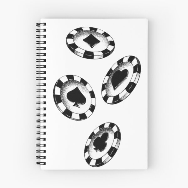 Item preview, Classic Playing Card Suit Chips designed and sold by LunarDistrict.