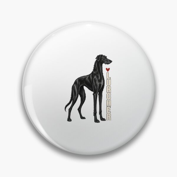 Item preview, Black Lurcher Modern Breed Profile designed and sold by AMICO77.