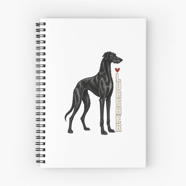 Item preview, Black Lurcher Modern Breed Profile designed and sold by AMICO77.