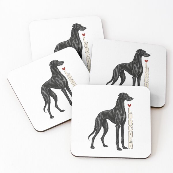 Item preview, Black Lurcher Modern Breed Profile designed and sold by AMICO77.