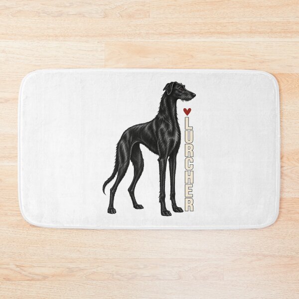 Item preview, Black Lurcher Modern Breed Profile designed and sold by AMICO77.