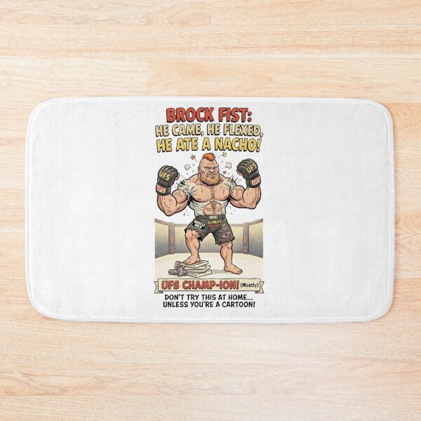 Item preview, Funny MMA Fighter Cheat Day Cartoon designed and sold by annaarthk.