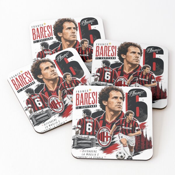 Item preview, Franco Baresi Italian Football Defensive Legend designed and sold by FirstCheck.
