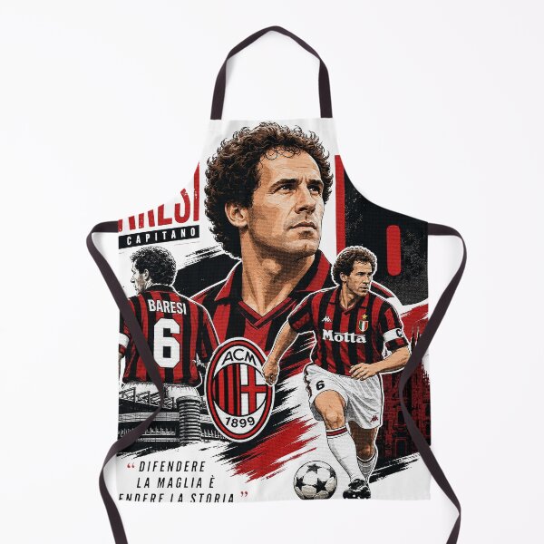 Item preview, Franco Baresi Italian Football Defensive Legend designed and sold by FirstCheck.