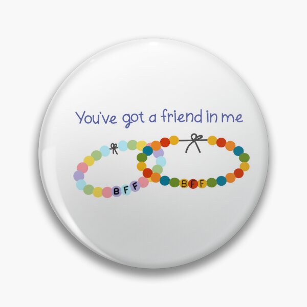 Item preview, Colorful BFF Friendship Bracelets - Cute Best Friends Sticker designed and sold by Sissy’s shop.