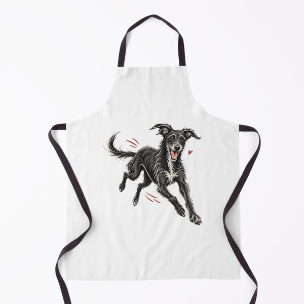 Item preview, Joyful Running Black Lurcher designed and sold by AMICO77.