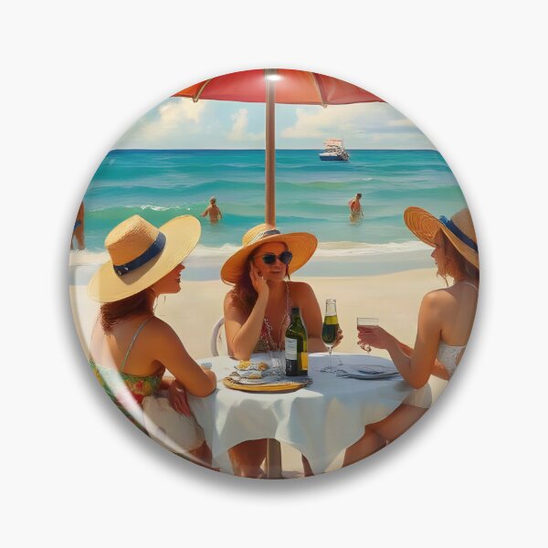 Item preview, A beach party in the style of Renoir. designed and sold by oldMastersofart.