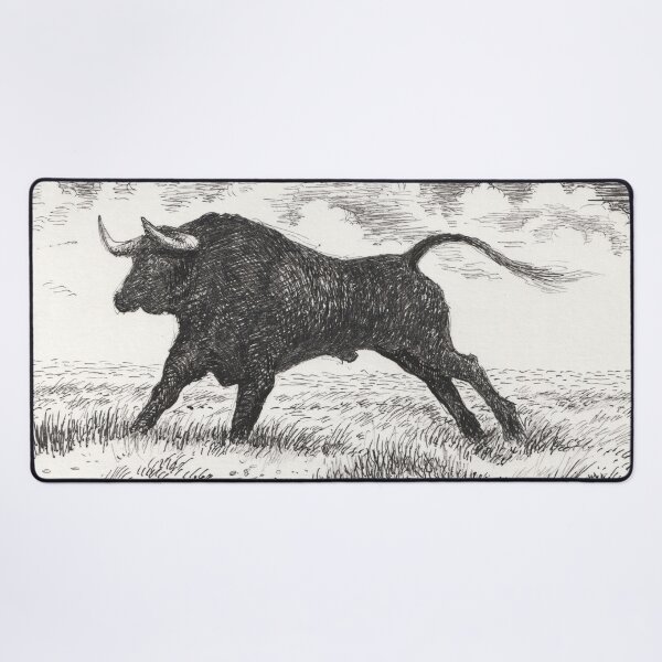 Item preview, El toro corre designed and sold by Galería de Batuc.