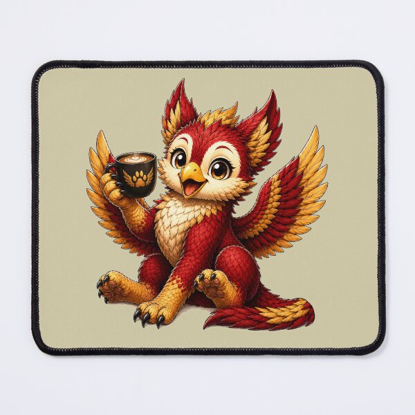 Item preview, Cozy Autumn Mythical Creature designed and sold by Hatchling Hollow.