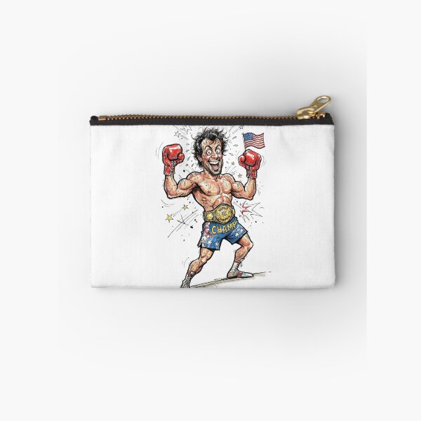 Item preview, Victorious American Boxing Champion Caricature designed and sold by annaarthk.