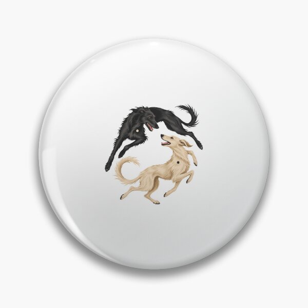 Item preview, Two Lurchers Circular Chase designed and sold by AMICO77.