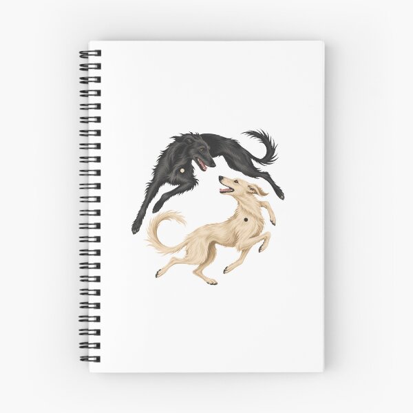 Item preview, Two Lurchers Circular Chase designed and sold by AMICO77.