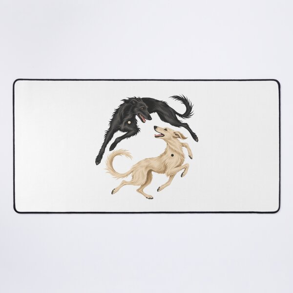 Item preview, Two Lurchers Circular Chase designed and sold by AMICO77.
