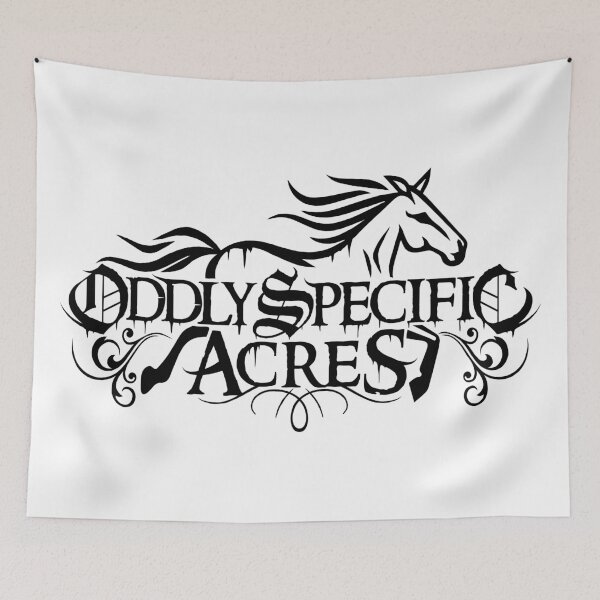 Item preview, Oddly Specific Acres Main Logo designed and sold by Tiki-Kreations.