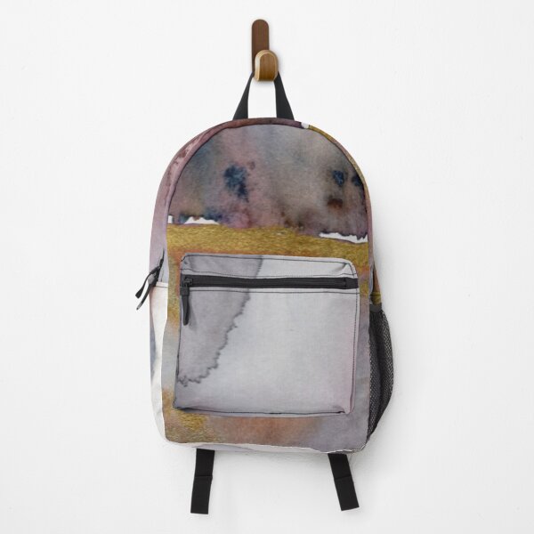 Item preview, Copy of The Living Divide, Pink Teal and Ochre Abstract Watercolour designed and sold by ArithraStudio.