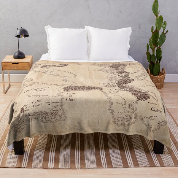 Item preview, Vintage Erilea World Map designed and sold by DeviantMerch.