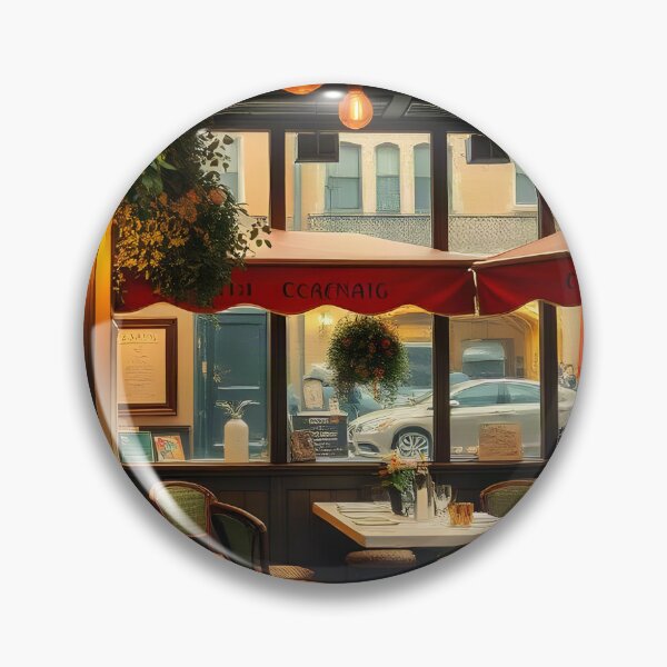 Item preview, A cafe in the style of Renoir. designed and sold by oldMastersofart.