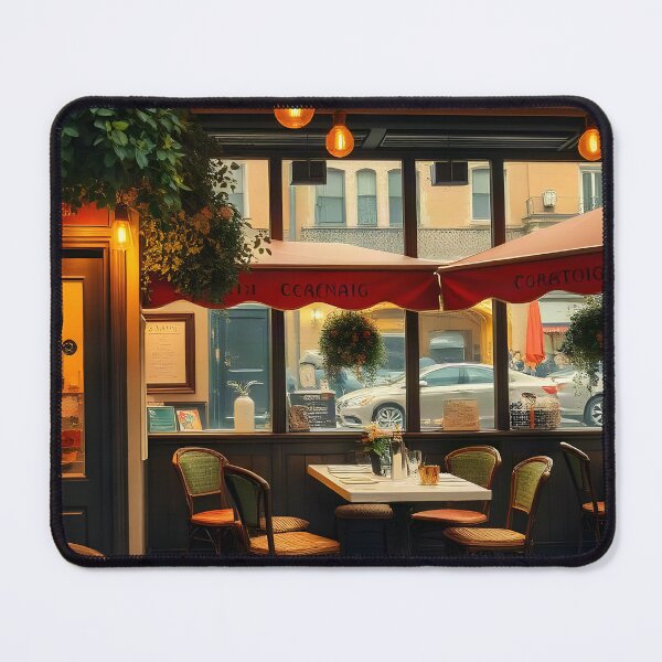 Item preview, A cafe in the style of Renoir. designed and sold by oldMastersofart.
