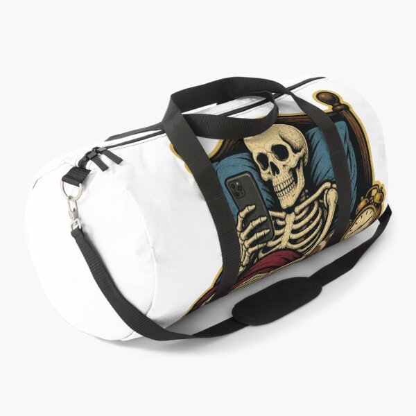 Item preview, Eat Sleep Check My Lineup Fantasy Football Skeleton designed and sold by snowry.