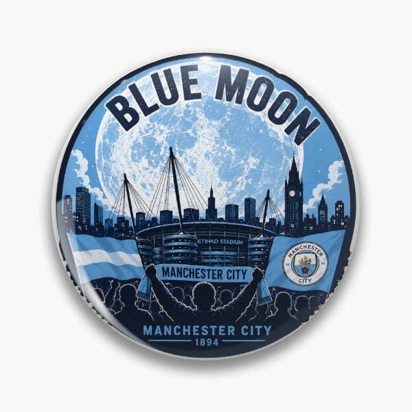 Item preview, Manchester City F.C Fan Graphic Design designed and sold by FanFueledStickers.