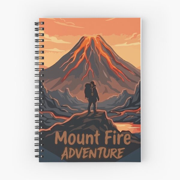 Item preview, Mount Fire Adventure designed and sold by Catzura.
