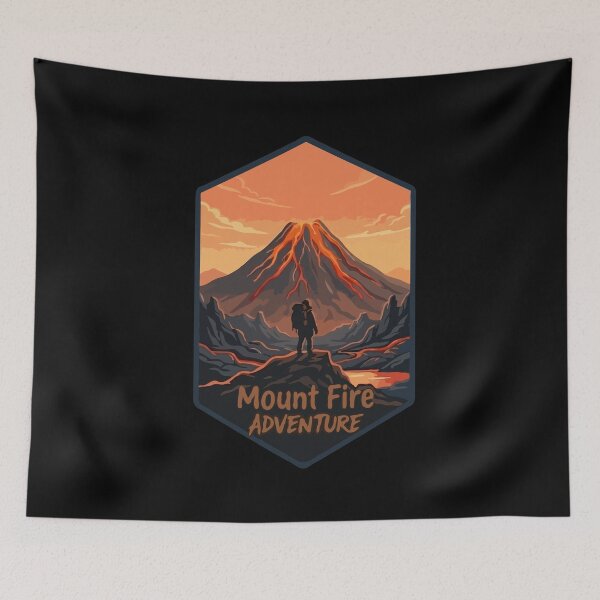 Item preview, Mount Fire Adventure designed and sold by Catzura.