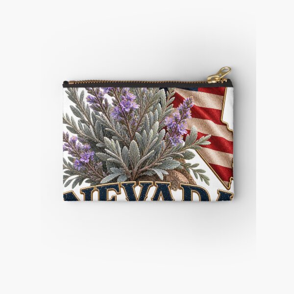 Item preview, Nevada Sagebrush State Flower American Flag Shirt – Silver State Patriotic Desert T-Shirt designed and sold by MOELYA.