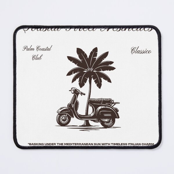 Item preview, Coastal Street Aesthetics Vintage Scooter designed and sold by bolayousri.