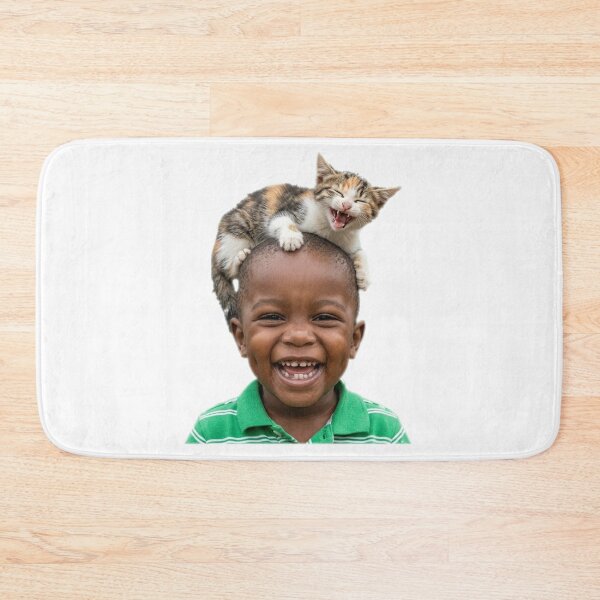 Item preview, Joyful Child and Kitten designed and sold by M1-brand.