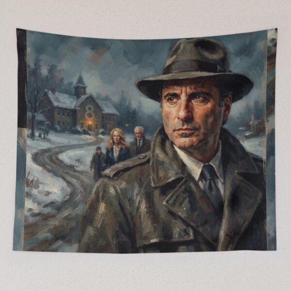 Item preview, Jennifer 8 Crime Thriller Fine Art Tribute designed and sold by Art's Diner.