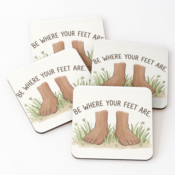 Item preview, Be Where Your Feet Are designed and sold by The Diaries of El Gato.